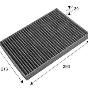x KABİN FİLTRESİ CHRYSLER 300 C 5.7 340HP 09/04-12/10 04596501AB