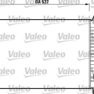 RADYATÖR PALIO 1.2-ALBEA 1.6 AC KLİMASIZ MEK 530x379x22