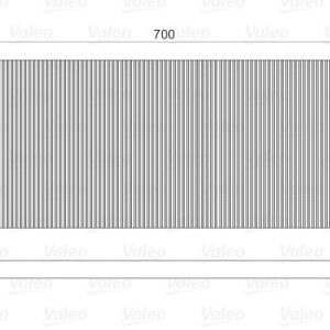 RADYATÖR DOBLO 1.9 JTD-1.3MTJ MEK AC KLİMASIZ 730x305.4x38 -46807378