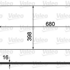 SU RADYATÖRÜ INSIGNIA A 09 17 1.6-1.8 A16XER-A16LET-A18XER