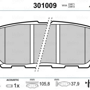 ARKA BALATA NISSAN XTRAIL 2.0-2.2DCI 01 INFINITI FX35 3.5 03 FX45 4.5 03 GRAND VİTARA 2.4 09 FTE KIRMIZI KUTU