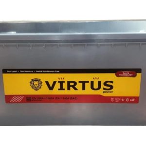 AKÜ 12 V 200 Ah. BAKIMLI MF ARC C KUTU 515x275x240