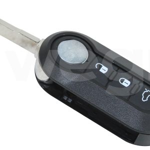 KONTAK ANAHTAR KUMANDA KORUYUCU KILIF SİLİKON FIAT DOBLO DUCATO PUNTO FIORINO 3 BUTONLU SİYAH AKSESUAR