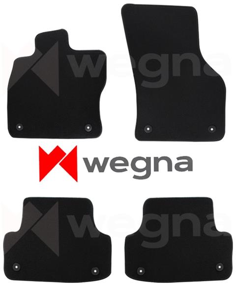 HALI PASPAS SİYAH AUDI A3 2013-2020 PASPAS