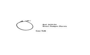 GAZ TELİ DUCATO-BOXER-JUMPER BOX741 1629.E6-1321151080-9567221980