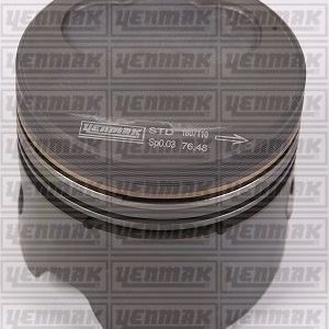 MOTOR PİSTON SEGMAN STD AUDI A80-A90-A100-GOLF I-II-JETTA I-II-PASSAT-T3 1.6TD 78-96 76.51mm