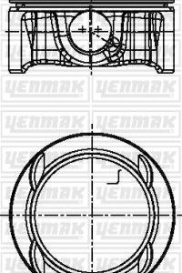 PİSTON SEGMAN STD ASTRA J-CORSA D-E-MOKKA-INSIGNIA A-MERIVA B-ADAM-ZAFIRA C-CRUZE-TRAX 1.4 16V 72.50mm A/B/D14NET-NEL-NEJ
