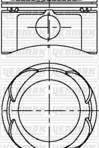 MOTOR PİSTON SEGMAN STD PALIO 1.2 16V-ALBEA 1.2 16V 1242 CC 71717271-71736311A-71717272C