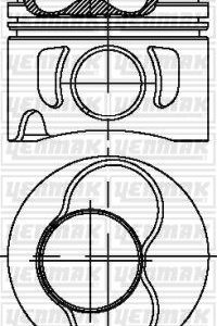 MOTOR PİSTON SEGMAN STD 4 SİLMOT.3-4 PİST CADDY-GOLF-BORA-JETTA-PASSAT-POLO 1.9 95 79.51mm 038107065