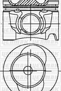 MOTOR PİSTON SEGMAN STD LT35 TDI-VOLT 2.5 TDI