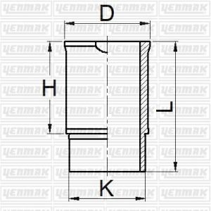 MOTOR GÖMLEĞİ STD R12 1300 CC.