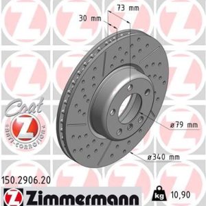 FREN DISKI ON ADET BMW F20 F22 F23 F32 F34 F36 M-SPOR PAKET DELIKLI 34106797602