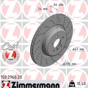FREN DISKI HAVALI DELIKLI ARKA SAG BMW G30 G32 G11 34216878180