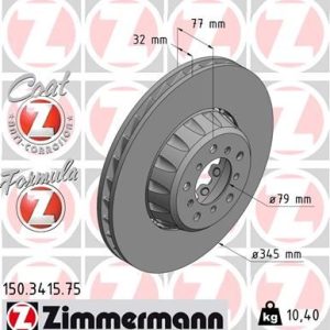 FREN DISKI ON SOL BMW M5 E39 34112282803-34112228845