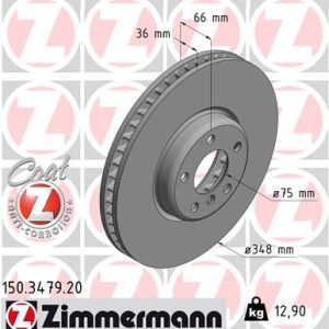 FREN DISKI ON SAG BMW F10 F07 F11 F12 F01 34116785670