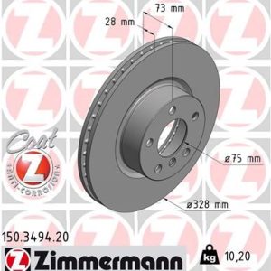 FREN DISKI ON BMW X3 F25 X4 F26 34106787490-34106879122