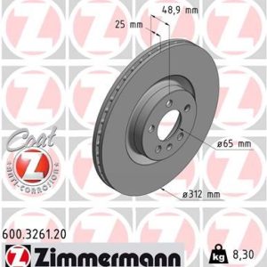 FREN DİSKİ POLO 6 AW 2.0 TSI 16V 2Q0615301N-2Q0615301N