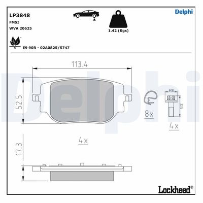 ARKA FREN BALATASI OTOMATİK EL FRENİ ZAFIRA LIFE 19 VIVARO C 19 JUMPY III 16 EXPERT 16 TOYOTA PROACE 16 294 mm