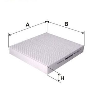 POLEN FİLTRESİ P4007-CITROEN C-CROSSER-MITSUBISHI LANCER VIII-OUTLANDER II-COLT 08