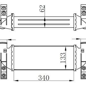 TURBO INTERCOOLER RADYATORU CONNECT 1.8TDCI 02 06
