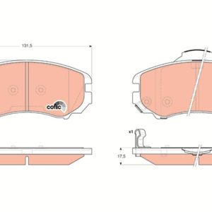 ÖN BALATA TUCSON 04 10 SONATA 2.0 CRDI 04 COUPE 3.02 09 KIA MAGENTIS 05 09