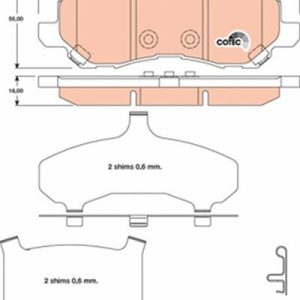 BALATA ÖN JEEP COMPASS 06 17 PATRIOT 08 17