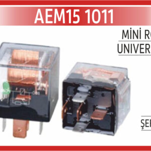 MİNİ ROLE 24V ŞEFFAF