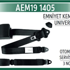 EMNİYET KEMERİ OTOMATİK SERVİS TİP 3 NOKTA