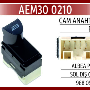 CAM ANAHTARI FIAT ALBEA PALIO SOL DIŞ 02-12