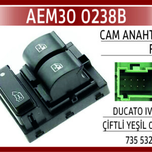 CAM ANAHTARI FIAT DUCATO IV SOL ÇİFTLİ YEŞİL 06-15