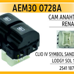 CAM ANAHTARI RENAULT CLIO IV SYMBOL SANDERO LODGY