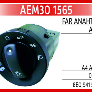 FAR ANAHTARI AUDI A4 AUTO 01-08