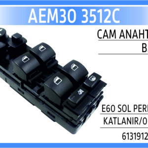 CAM ANAHTARI BMW E60 SOL PERDELİ KATLANIR/08-10