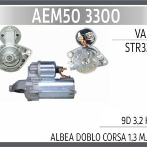 MARS MOTORU STR3300 ALBEA DOBLO CORSA 1.3 MJET 9 DIS 1.3 K