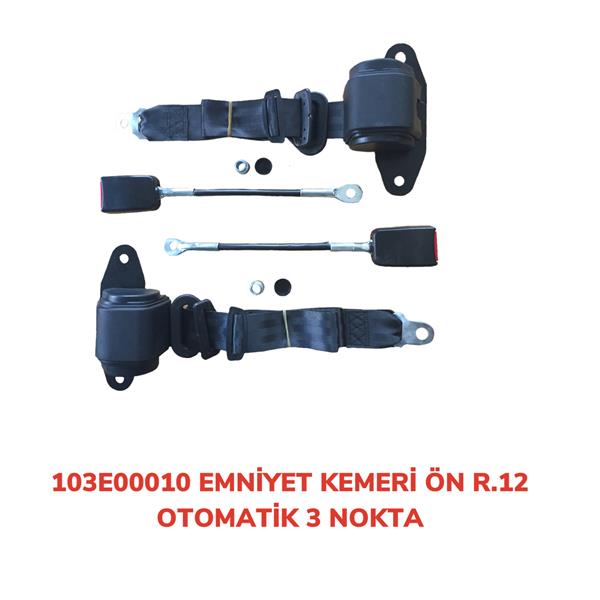 EMNİYET KEMERİ ÖN 3 NOKTA OTOMATİK R12 103E00010