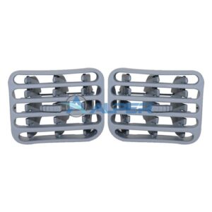 KALORİFER HAVALANDIRMA IZGARASI DİFÜZÖRÜ ORTA SAĞ-SOL SET GRİ