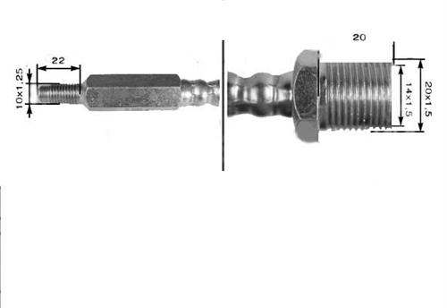 ÖN FREN HORTUMU KISA FIAT 50 NC 8590961