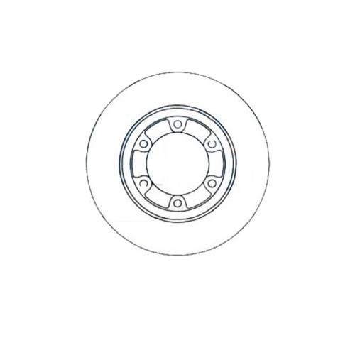 ÖN FREN AYNASI MAZDA PICK-UP B 2500 87-93 -PICK-UP E 2600 87 272x22x6DLxHAVALI UC8633251-UC8633251X