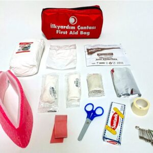 BEZ İLKYARDIM SETİ EKO ECZA ÇANTASI - BOYUNLUKLU HIRDAVAT