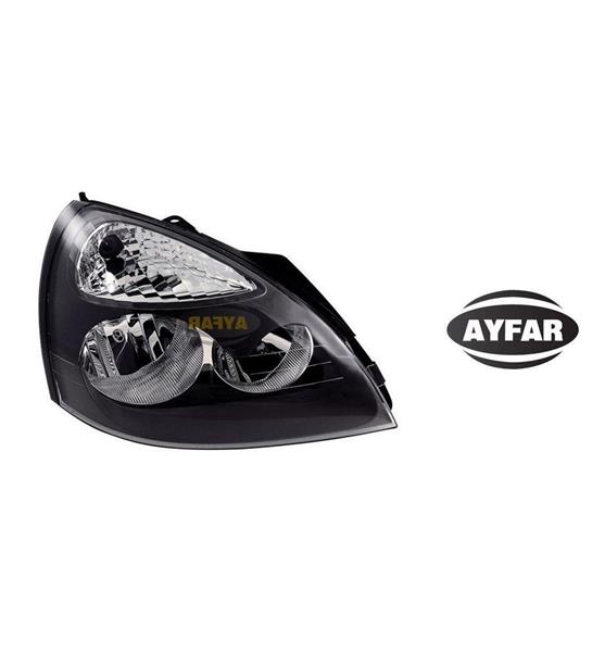 FAR SİNYAL SAĞ CLIO II-SYMBOL II 04 ELEKTRİKLİ H7 H1 SİYAH KAPAKLI MAKO TİPİ 7701051770-7701054063