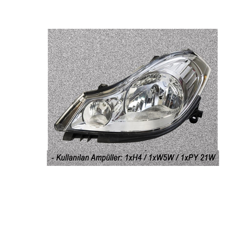 FAR SOL RENAULT SYMBOL II 08 MEKANİK H4 7701070630-260606079R