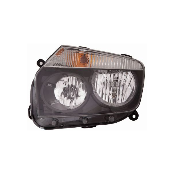 FAR SİNYAL SOL DACIA DUSTER 2010 SİYAH MANUEL H1 H7 260605370R-260609877R