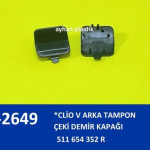ARKA TAMPON ÇEKİ DEMİR KAPAĞI CLİO V