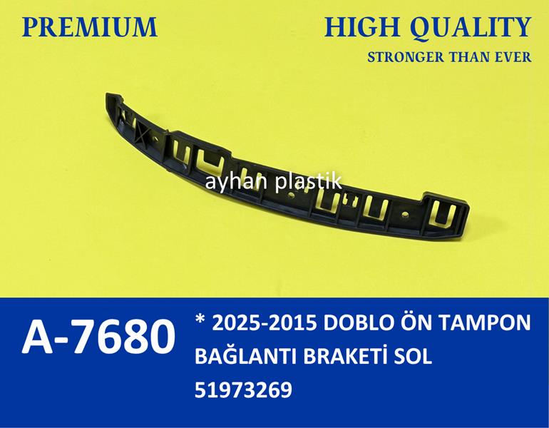 ÖN TAMPON BRAKETİ SOL DOBLO 15