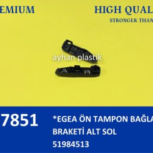 ÖN TAMPON TUTUCU BRAKET SOL DIŞ TARAF EGEA 15