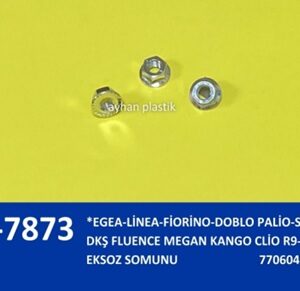 EKSOZ SOMUNU EGEA-LİNEA-FİORİNO-DOBLO PALİO-SLX-DKŞ FLUENCE MEGAN KANGO CLİO R9-R12