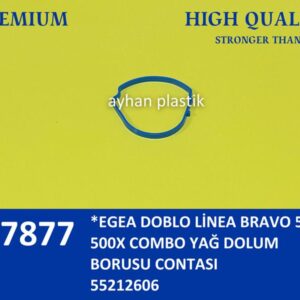 YAĞ DOLUM BORUSU CONTASI EGEA DOBLO LİNEA BRAVO 500L 500X COMBO