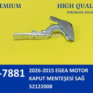 MOTOR KAPUT MENTESESI SAG EGEA 15