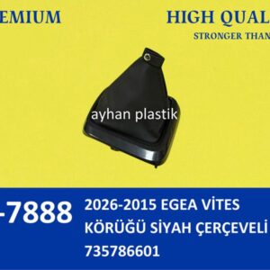 2026-2015 EGEA VİTES KÖRÜĞÜ SİYAH ÇERÇEVELİ