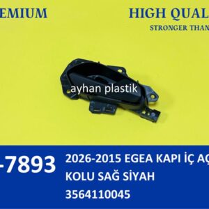 KAPI İÇ AÇMA KOLU SAĞ FIAT EGEA 15  SİYAH